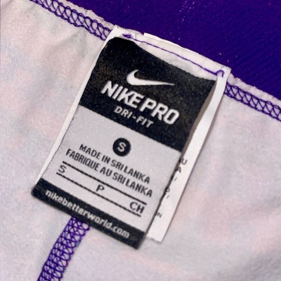 Nike Pro Multicolor Geometric Dri-FIT Leggings Women’s Small - Picture 9 of 11